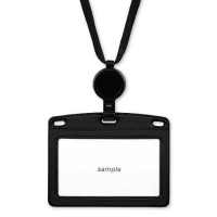 吊り下げ名札　ＮＬ－２５Ｐ－ＢＫ