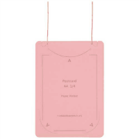 オール紙製イベント名札　ＣＴ－Ｅ４ピンク