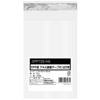 ＯＰＰ袋シールあり　はがき　０．０２５ｍｍ厚　１００枚入