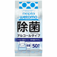 ネピアｗｅｔｏｍｏ　アルコールタイプ　５０枚
