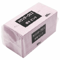 カウンタ－クロス　厚手　８０枚　ピンク×１２Ｐ