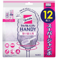 クイックルワイパー　ハンディ　取替用　１２枚