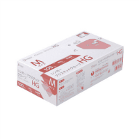 プラスチック手袋ＨＧ　Ｍ　粉なし　１００枚×２０箱