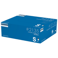 プラスチックグローブ（粉なし）＃２１３５　Ｓ