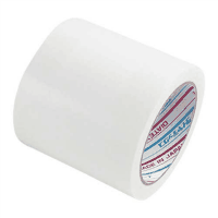 仮設コード固定用テープ　白　１００ｍｍＸ２０ｍ