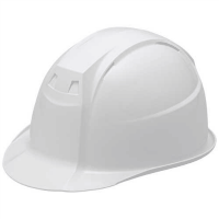 ヘルメット　つば付　アメリカン型　ホワイト