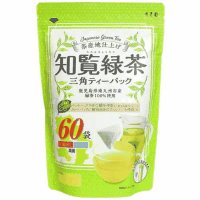 茶産地仕上知覧緑茶　三角ティーパック　６０袋 ※