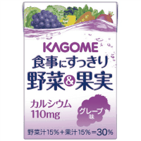 食事にすっきり野菜果実Ｃａグレープ　３６本 ※