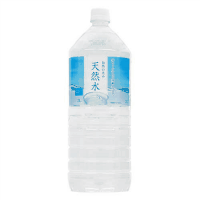 自然の恵み　天然水ＰＥＴ　２Ｌ　６本２箱 ※
