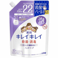 ＜泡＞キレイキレイ泡ハンドソープ　詰替　４５０ｍＬ　Ｆソープ