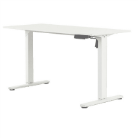 電動昇降デスクメモリー付　Ｗ１４００ｍｍ　ホワイト