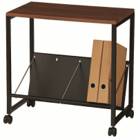 ファイルワゴン　ＹＳーＫ２８　天板付き１段　ＢＫ