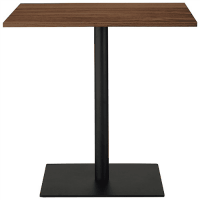 テーブル　７５０×７５０　ウォルナット