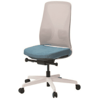 事務イス　シルエット　ＣＣ－２１０Ｗ　ブルー