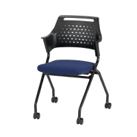 会議イス　ＭＣ－５８７Ｂ（ＦＧ３）　ダークブルー