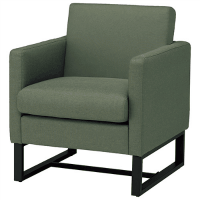 応接チェア　ＲＦＳＳＦ２－Ｆ１ＰＧＮ　グリーン