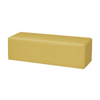 ブロックソファ　スクエアＷ１２００ＦＦ－Ｒイエロー