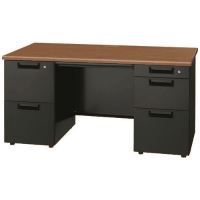 両袖机　ＪＳ－１４７Ｄ－３２　Ｔ２／ＴＢＫ　ブラック