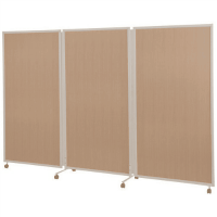 ＭＪパネル３連スクリーン　ＭＪ－７７　木目