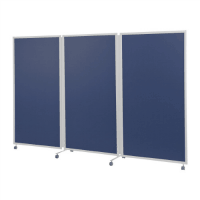 ＭＪパネル３連スクリーン　ＭＪ－７７　ネイビー
