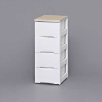ウッドトップチェスト　４段　ＨＧ－３２４　ホワイト