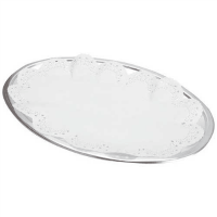 パーティープレートシルバー中　３枚入　ＰＡ－０７