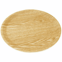 木製トレーノンスリップ丸型　Ｓ　ＮＣ２２－０４