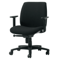 事務イスＵ　ＫＤ－ＵＣ６１ＳＬＪ－Ｎ　ＬＢ肘付ＢＫ