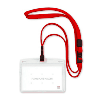 吊り下げ名札　フック式名刺　１０枚　ＮＬ－２２－ＲＤ