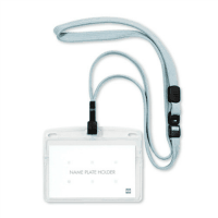 吊り下げ名札　フック式名刺　１０枚　ＮＬ－２２－ＣＧＹ