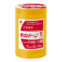 セロテープＮｏ４３０黄　１５ｍｍ　１０巻　ＣＴ４３０２－１５