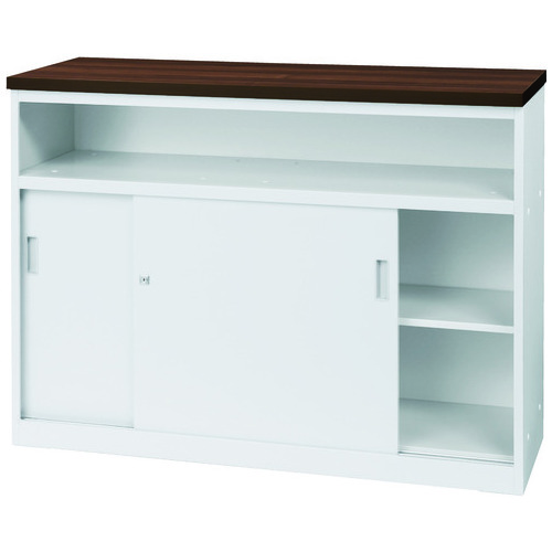 ハイカウンター CS-129HST 中棚付 DW