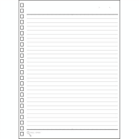 ツイストリングノート　Ａ５Ｂ罫リーフ　Ｎ－１６５０