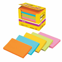 ポスト・イット　強粘着　６５５１ＳＳ－ＮＥ　７５×１２７混色