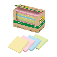 ポスト・イット　再生紙経費削減　６５４２－Ｋ　混色