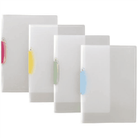 ウィングクリップファイルＡ４縦２０枚収容　ブルー