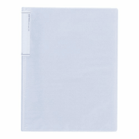 クリヤーブック（スリムタイプ）Ａ４縦２０ポケット乳白　１０冊