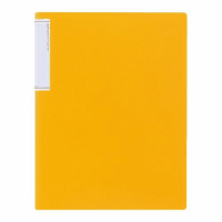クリヤーブック（スリムタイプ）Ａ４縦２０ポケット橙　１０冊
