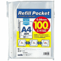 リフィルポケット　ＣＨＸ－２４３０　Ａ４縦　１００枚
