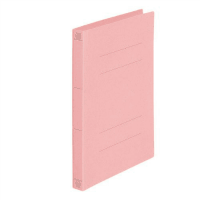 フラットファイルノンステッチ背ワイドＡ４縦　ピンク　３０冊