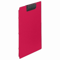 クリップファイルＡ４　Ｆ－２６５０－１２　桃　１０冊