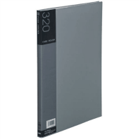 名刺ホルダー　ＮＰＰ－３２０　Ａ４　１４ｍｍ　ライト灰