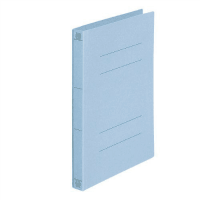 フラットファイル再生樹脂綴具　Ａ４縦　ロイヤルブルー　３０冊