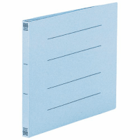 フラットファイル再生樹脂綴具Ａ４横　ロイヤルブルー　３０冊