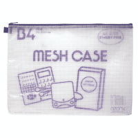 メッシュケース　ＡＺ－８５　Ｂ４　青