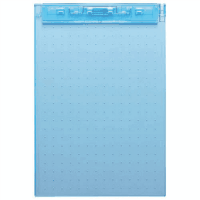 超薄型クリップボードＡ４横　Ａ－５０６７　青