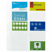 リフィール３０穴　名刺用　ＲＥ－１４５ＲＷ－１０Ｐ　１０枚