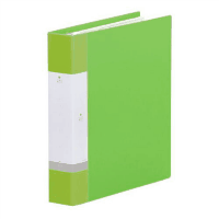 リクエストクリヤーブックＡ４縦　Ｇ３８０６　黄緑