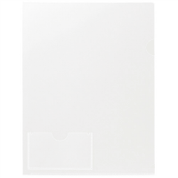 カードポケット付クリアーホルダーＡ４　５００枚