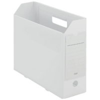 ＰＰボックスファイル＋　Ａ４横　ホワイト